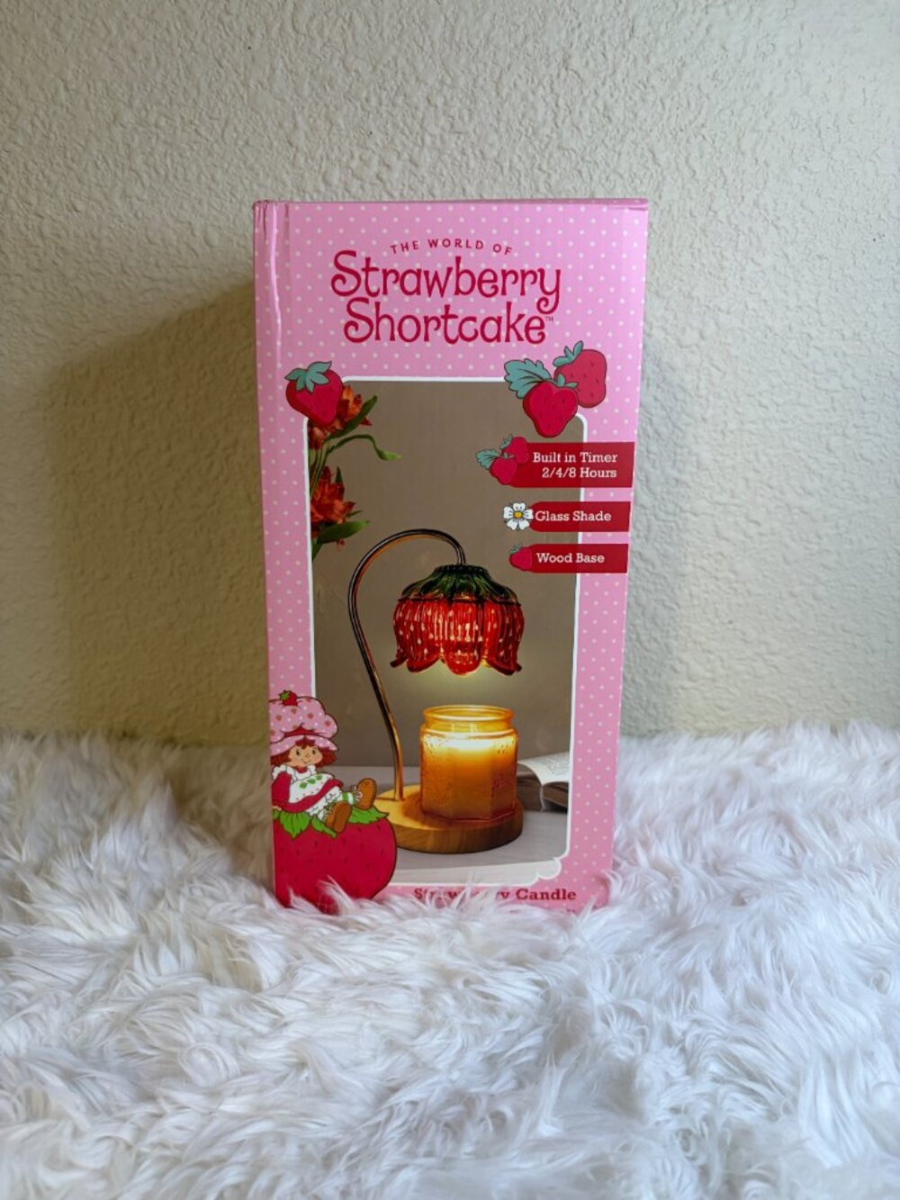 Vira, Strawberry Shortcake Strawberry Candle Warmer Lamp Timer NIB - Picture 2 of 8